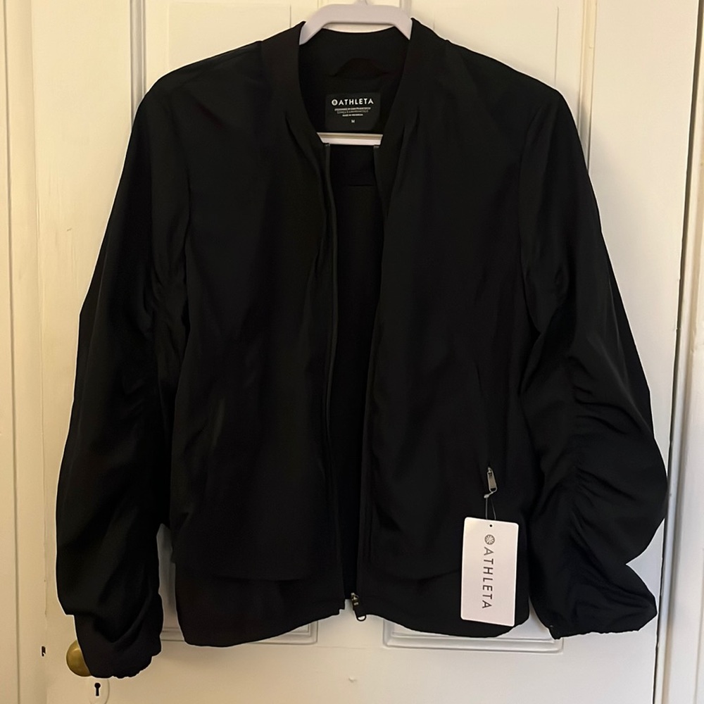 Athleta Medium Bomber Jacket